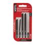 High Carbon Steel 5 Piece T Shank Jig Saw Blade Set-5/Pack