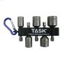 Forged S2 Steel Nut Setter Carabiner Clip-5/Pack
