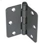 3\" x 3\" Antique Nickel Plain Bearing Residential Butt Hinge