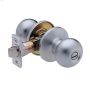 2\" Privacy Satin Chrome Villa Door Ball Knob