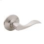 Passage Satin Nickel Epic Lock Lever Set