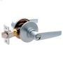 4\" Privacy Satin Chrome Hampton Lever Set