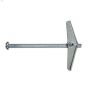 3\/16\" x 4\" Round Head Spring Wing Toggle Bolt Anchor-2\/Pack