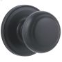 2-1\/16\" Passage\/Hall\/Closet Iron Black Troy Door Knob Set