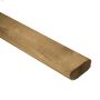 2" x 4" x 8' Warm Brown Pressure Treated Handrail