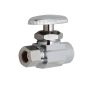 M-Line 3/8" x 1/2" Chrome Plated Straight Shut-Off Valve