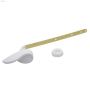 M-Line White Tank Lever