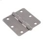 3-1/2" Penture résidentielle mortaise complète chrome satiné