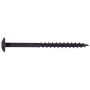 #10 x 2-1/2" Black Cabinet Screw-25/Pack