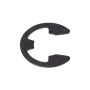5/16" Carbon Steel Black Phosphate External Retaining Ring