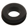 31/32" x 1/2" Rubber Black Grommet-1/Pack
