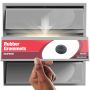 31/32" x 1/2" Rubber Black Grommet-1/Pack