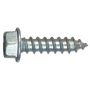 #12 x 1" Zinc Plated HWH Sheet Metal Screw-5/Pack
