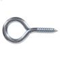 0.106" x 15/16" Zinc Eye Screw