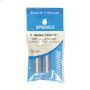 5\/8\" x 2-1\/2\" Zinc Plated Extension Spring-1\/Pack