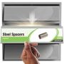 1/4" x 3/8" x 1/2" Steel Spacer