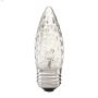 Clear 40 Watt E14 B10 Bent Tip Incandescent Bulb-2\/Pack