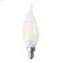 B10 4W Small Base Flame Tip 2700K Dimmable Filament LED Bulb