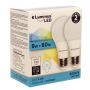9 Watt A19 LED Bulb-2/Pack