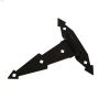 8\" Black Gate Hinge-2\/Pack