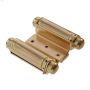 3" Satin Brass Spring Hinge