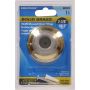 2-3/8" Solid Brass/Bright Brass Door Stop