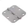 3" Satin Chrome Full-Mortise Residential Door Butt Hinge