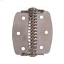 2\" Nickel Plated Showcase Spring Hinge-2\/Pack