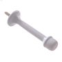 3" White Standard Rigid Door Stop-2/Pack