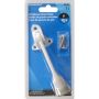 4" White Kickdown Door Stop