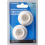 1-7/8" White Adhesive Wall Door Stop