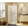 Chrome Plated Olympia Shower Stall Kit