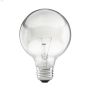 Clear 40 Watt E26 Med G25 Globe Incandescent Bulb-3\/Pack