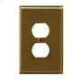 Metal Duplex Wallplate