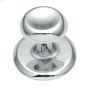 1-1/8" Chrome Metropolis Door Knob