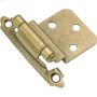 3/8" Penture autofermeture acier entré/sortie laiton antique