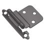 3/8" Penture autofermeture en acier entrante/sortante noire