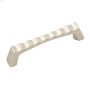 3" Flat Nickel Tidal Door Pull