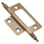 2" x Charnière d'armoire automortaisée en acier 1-7/16"