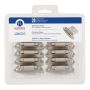 2-1/8" x 1/2" Paquet de 20 Pentures Affleurantes W