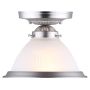 Halophane 7" Flushmount Light