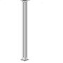 42" Scenic Corner Post For 10mm Glass