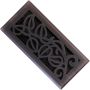 4\" x 10\" Vine Design Floor Register