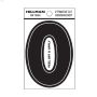 3\" Black Vinyl Peel-Off Numbers