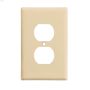 Polycarbonate (1) Duplex Receptacle Wallplate