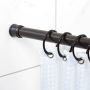 1" 42 - 72" Oil-Rubbed Bronze TwistTight Shower Rod