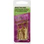1-1/4" Brass Plated Metal Trim Nail