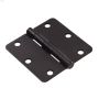 4\" Plated Full-Mortise Residential Door Butt Hinge