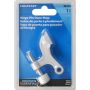 White Hinge Pin Door Stop
