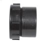 1-1\/2\" Spigot x Plastic Nut ABS Sewer Male Trap Adapter